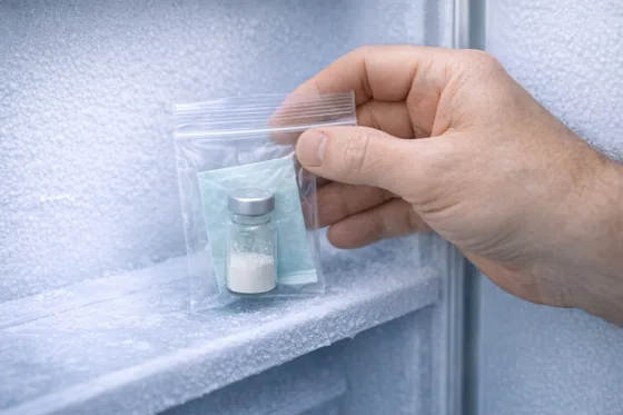 Freeze powder for the long term