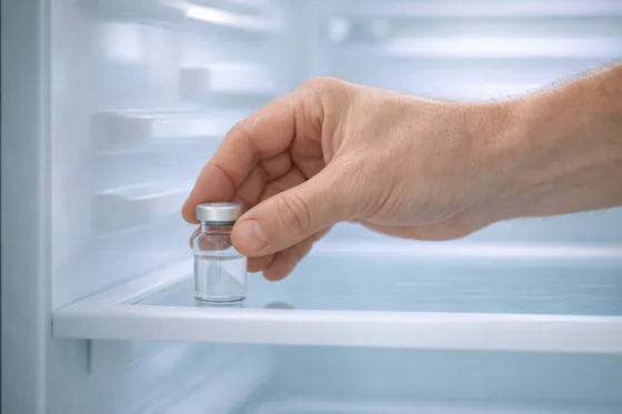Reconstituted goes in the fridge